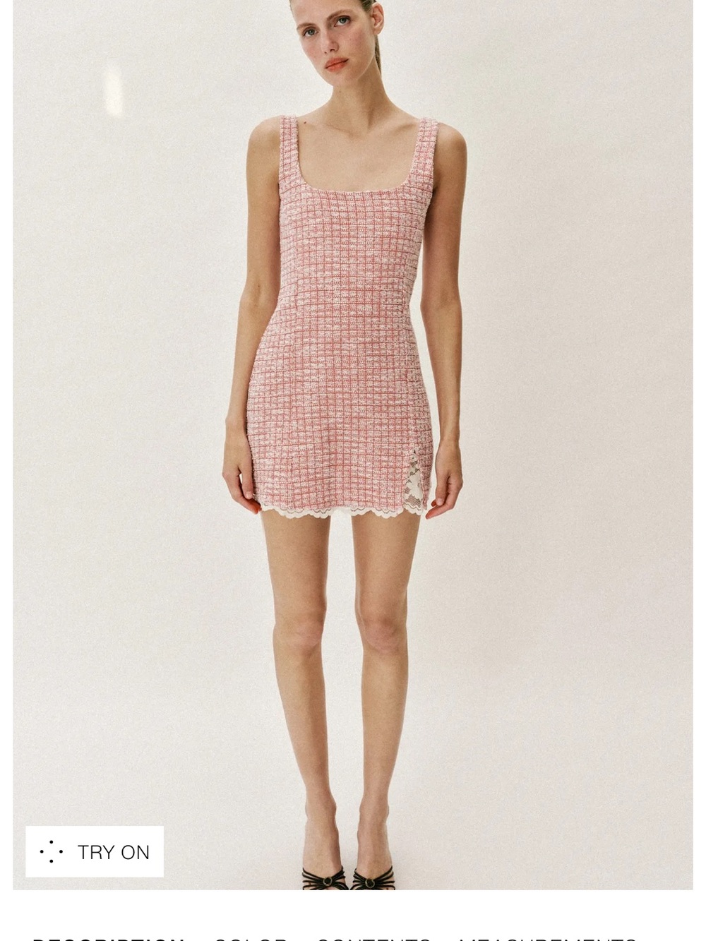 Zara Short Textured Dress
